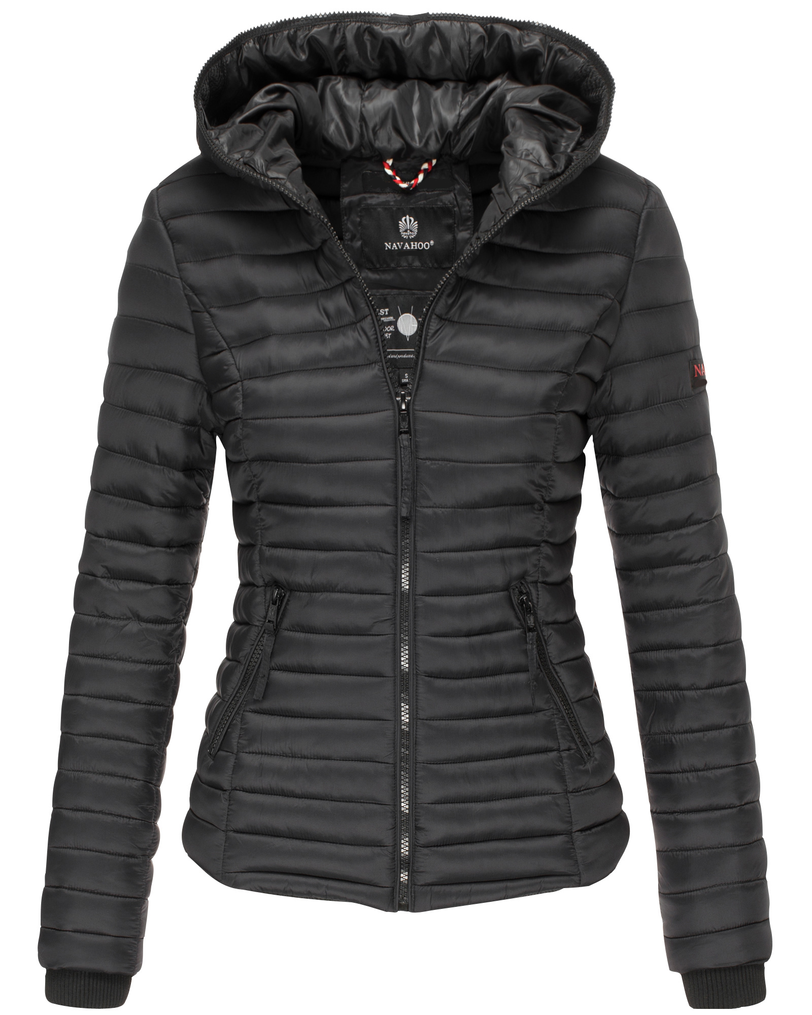 Outlet BCBGeneration Übergangsjacke schwarz Steppmuster Business-Look